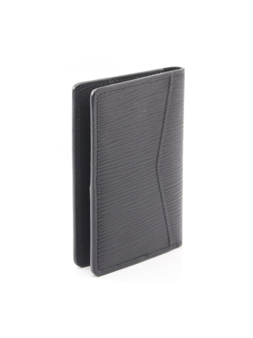 Louis Vuitton Card Case Organizer de Poche Noir Leather - Picture 2 of 6